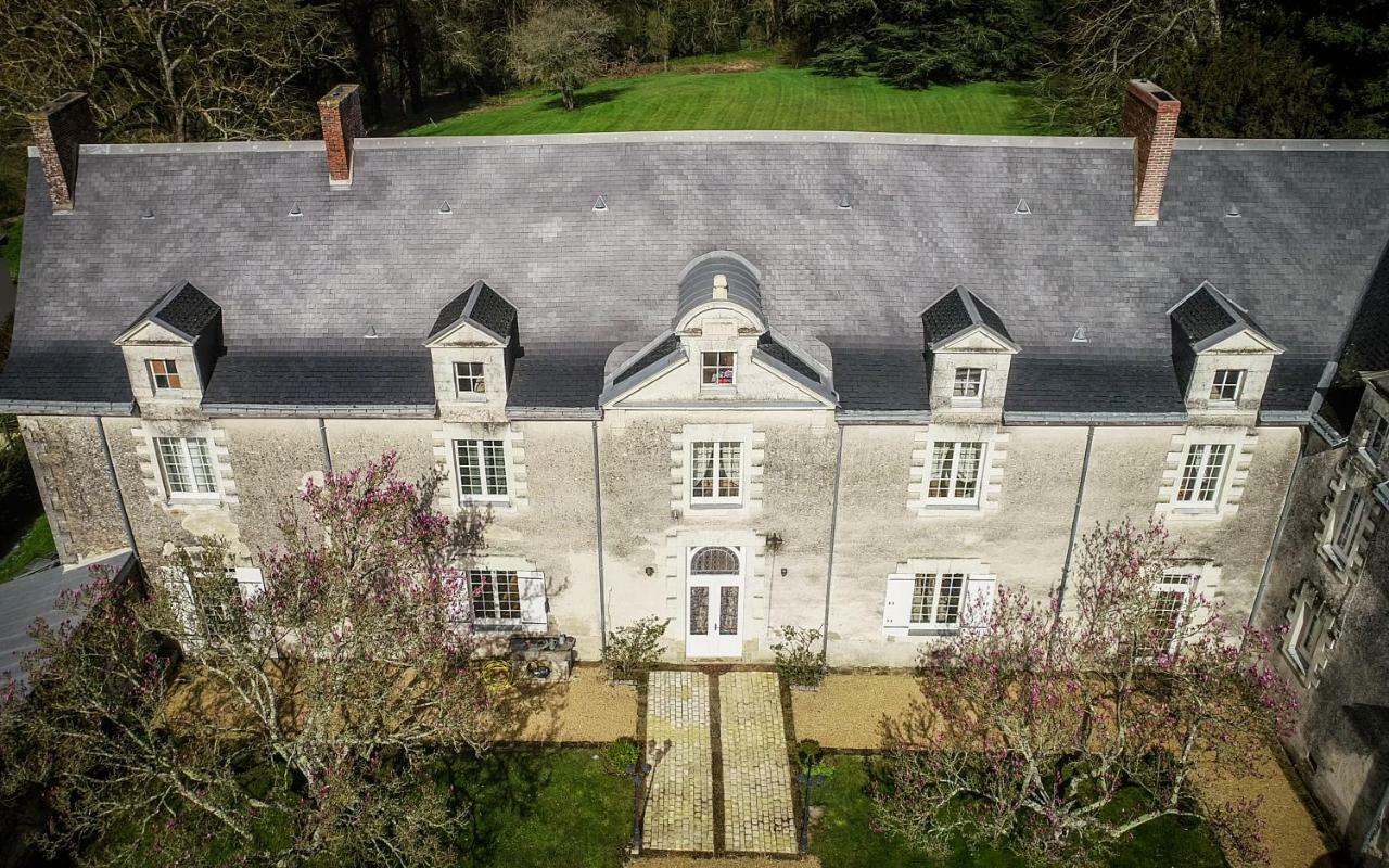 Chateau De La Grand'Cour Grandchamp-des-Fontaines Exterior foto